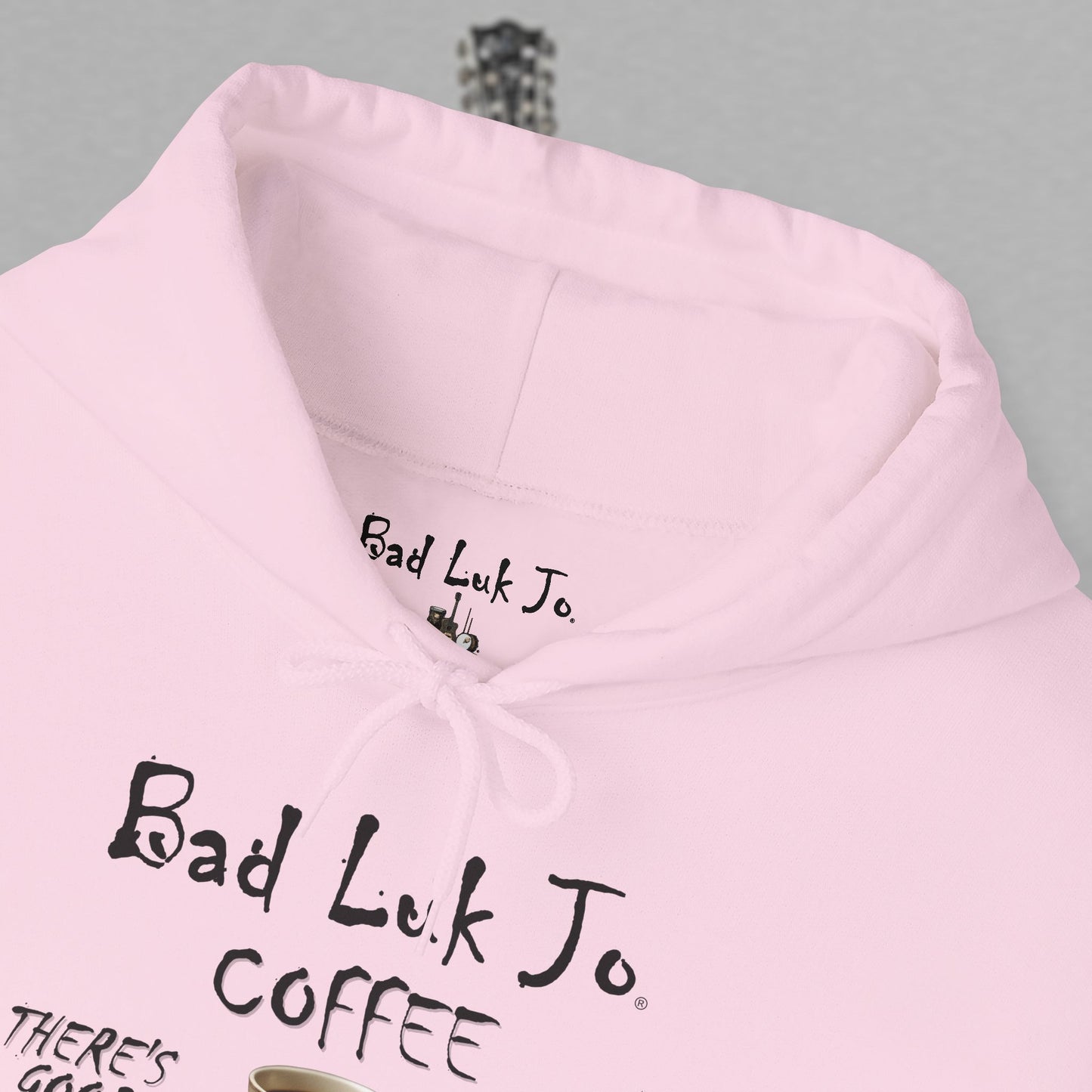 Bad Luk Jo Coffee Hoodie — Coffee Cup Sweatshirt - FREE ECONOMY SHIPPING