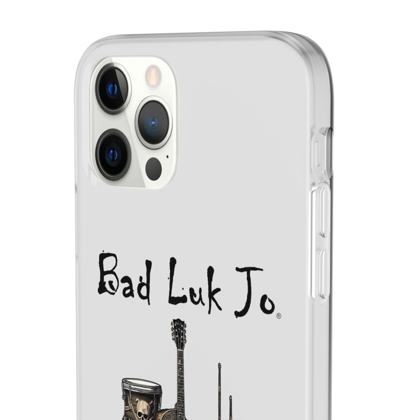 Bad Luk Jo iPhone Flexi Case - Perfect for Music Lovers! - FREE ECONOMY SHIPPING