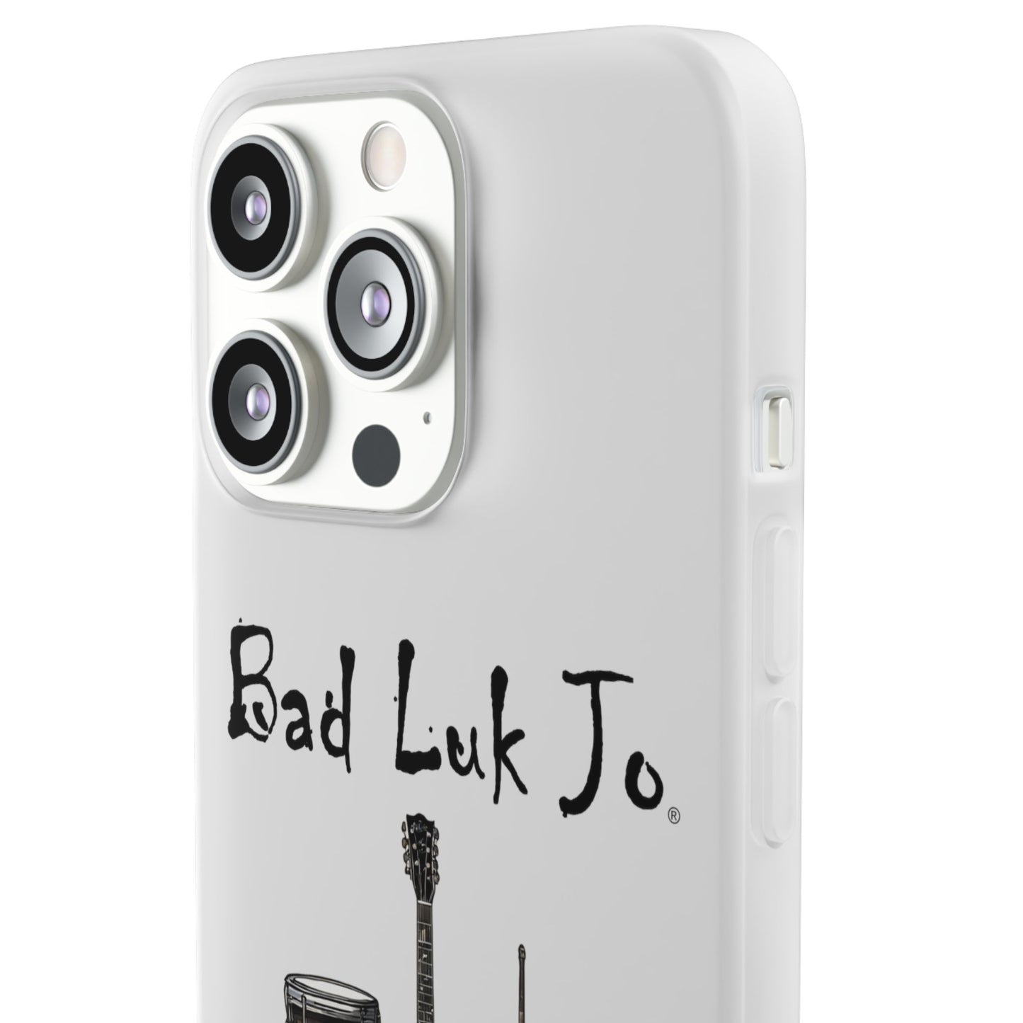 Bad Luk Jo iPhone Flexi Case - Perfect for Music Lovers! - FREE ECONOMY SHIPPING