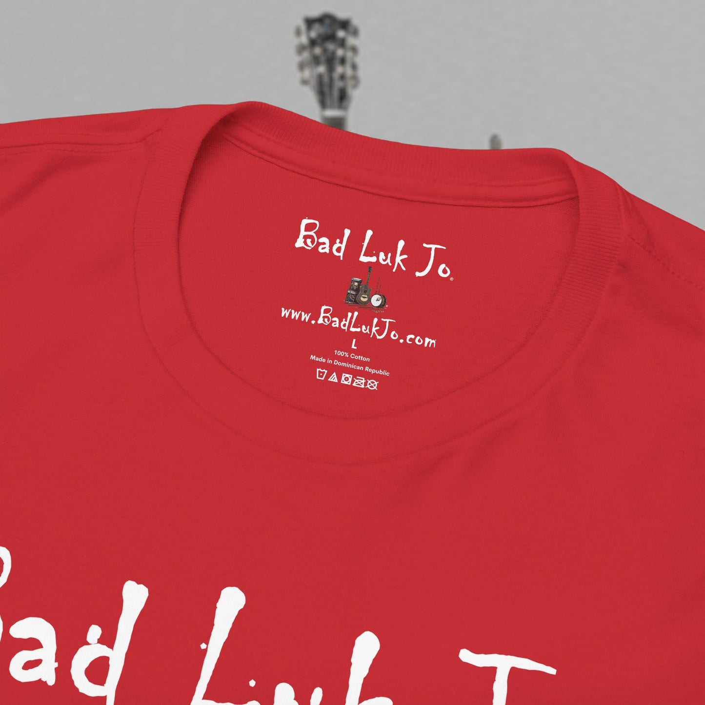 Bad Luk Jo Unisex Heavy Cotton Tee - Perfect Gift for Music Lovers - FREE ECONOMY SHIPPING