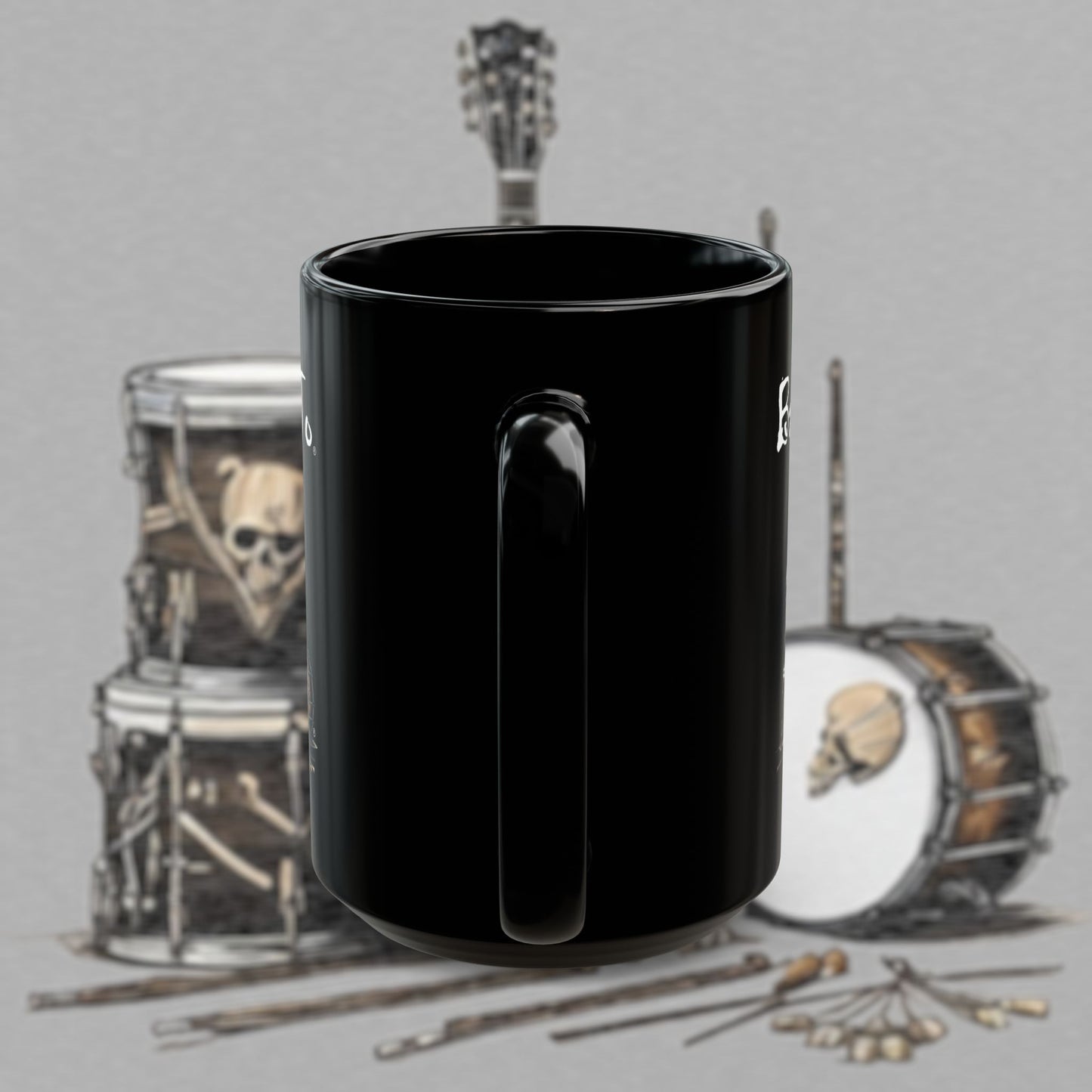 Bad Luk Jo - Unique Ceramic Coffee Mug - Perfect Gift for Fans and Coffee Lovers (Black) - 11oz. or 15oz. - FREE ECONOMY SHIPPING