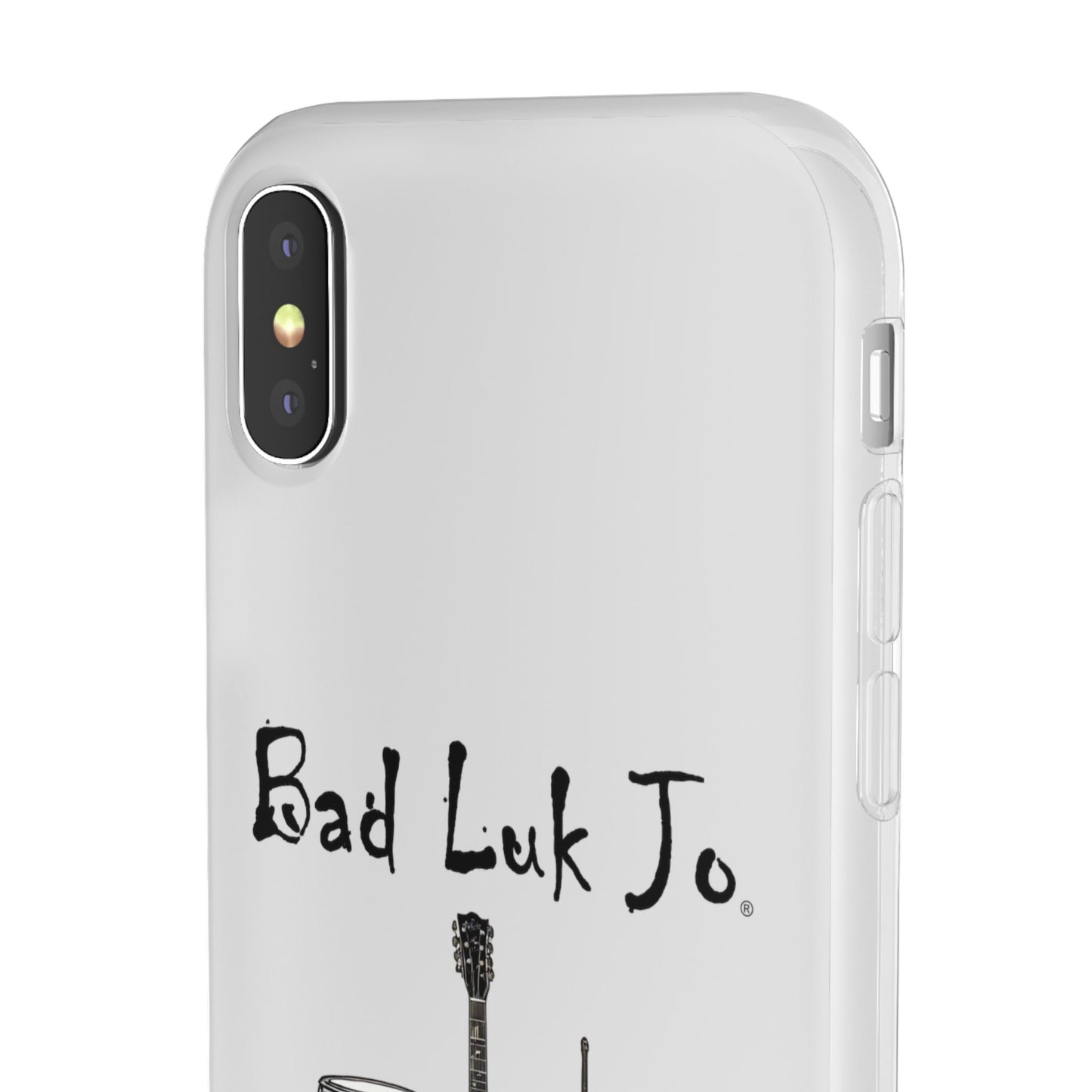 Bad Luk Jo iPhone Flexi Case - Perfect for Music Lovers! - FREE ECONOMY SHIPPING