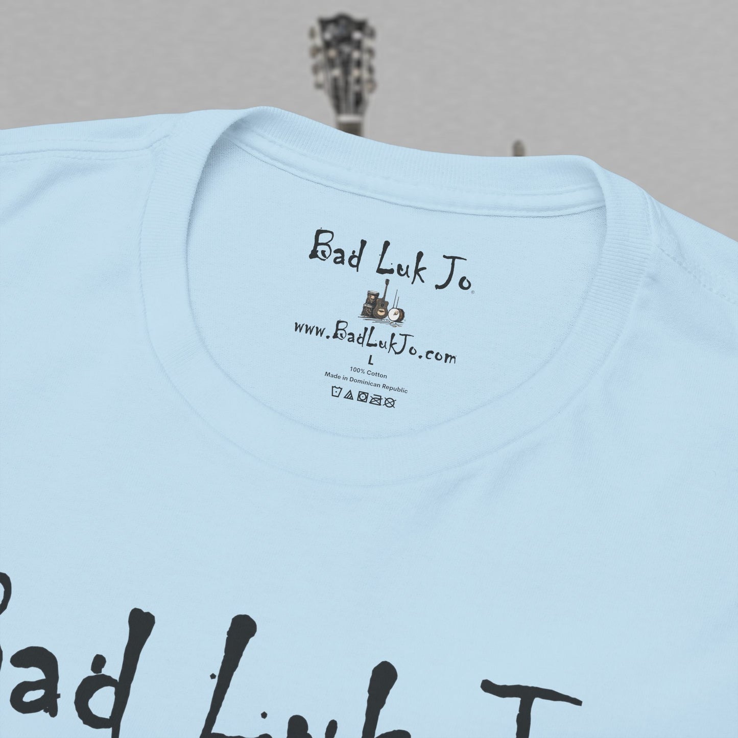 Bad Luk Jo Unisex Heavy Cotton Tee - Perfect Gift for Music Lovers - FREE ECONOMY SHIPPING