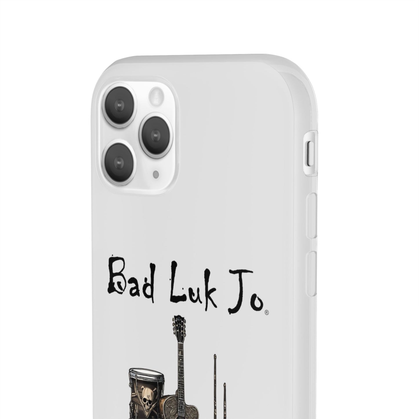 Bad Luk Jo iPhone Flexi Case - Perfect for Music Lovers! - FREE ECONOMY SHIPPING