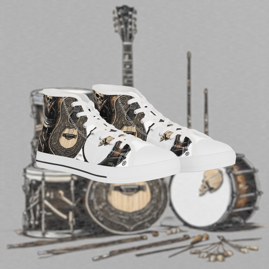 Bad Luk Jo Men's High Top Sneakers - FREE STANDARD SHIPPING